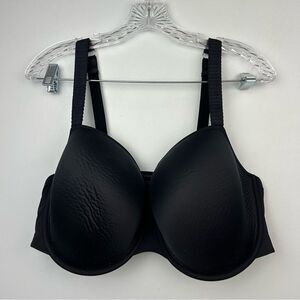 ThirdLove Black 24/7 Classic T-Shirt Bra Memory Foam Cups Underwire Sz 44E